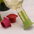 Rolha de borracha de silicone personalizada para garrafa de vidro de vinho